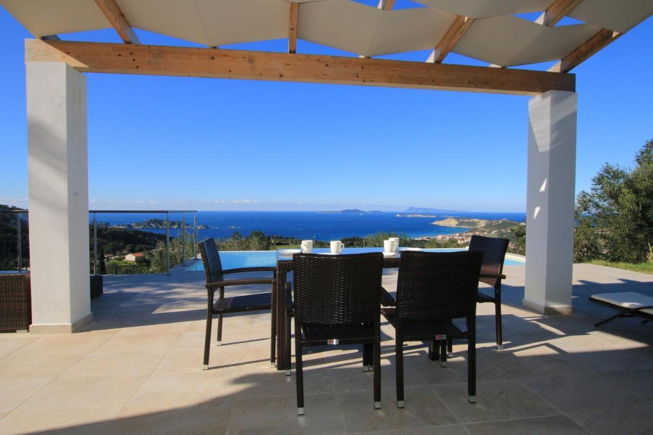 Sunset Sea View Villa 1 アギオス・ゲオルギオス エクステリア 写真